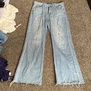 Aeropostale Light Wash Flare Jeans